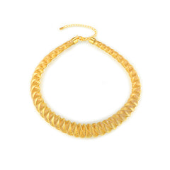Sculptural Coiled Collar Necklace