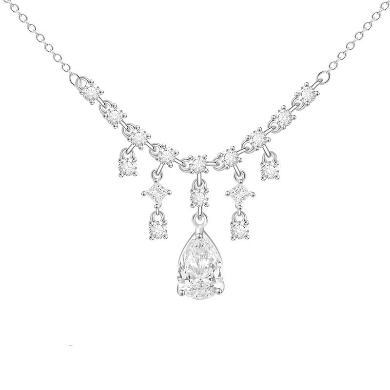 Nicolette Vintage-Inspired Teardrop Necklace