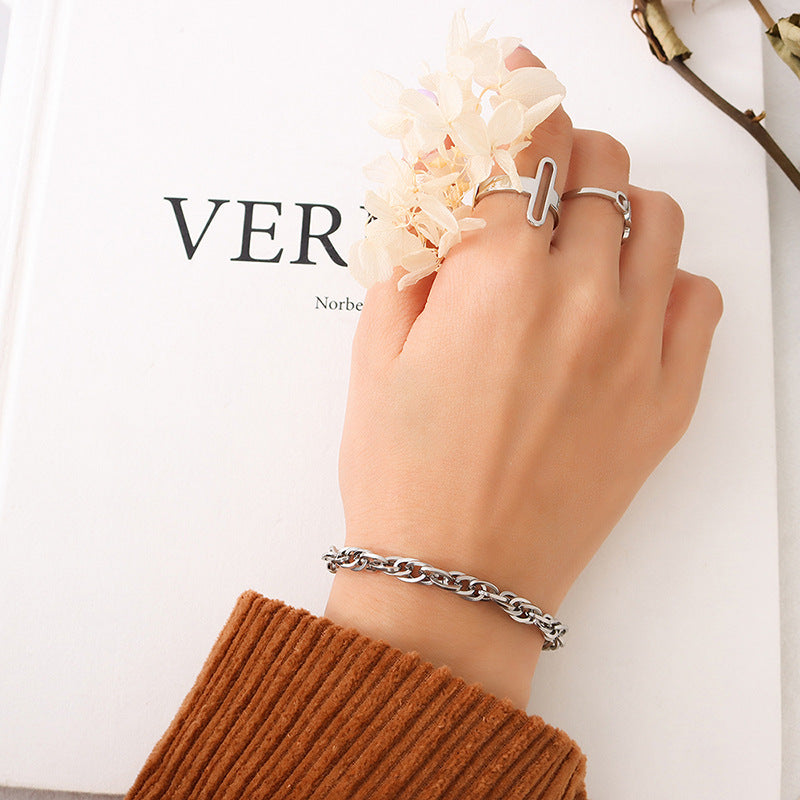 18K Gold-Plated Rope Chain Necklace or Bracelet