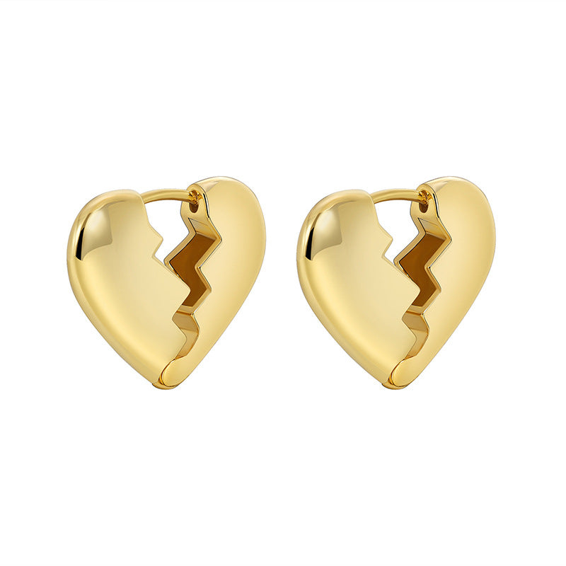 Marielle Heart Stud Earrings
