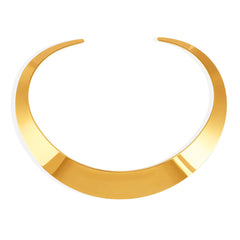 Polished Open Collar Necklace