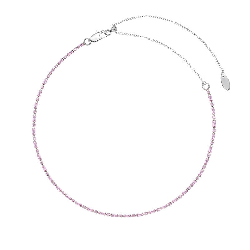 Nadine Minimalist Pavé Layered Necklace