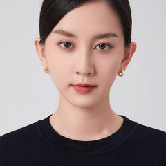 Daphne Modern Huggie Earrings