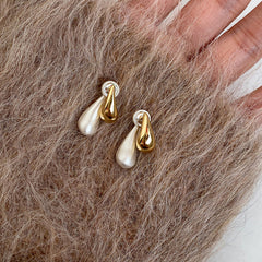 Nicolette Teardrop Stud Earrings
