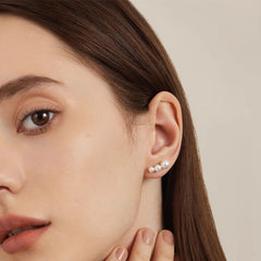 Nadine Pearl Stud Earrings