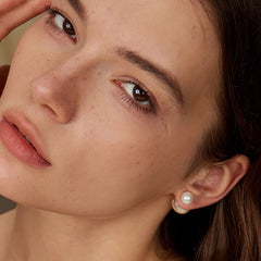 Camille Brushed Starburst Stud Earrings