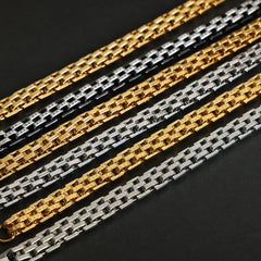 Men’s Textured Link Bracelet