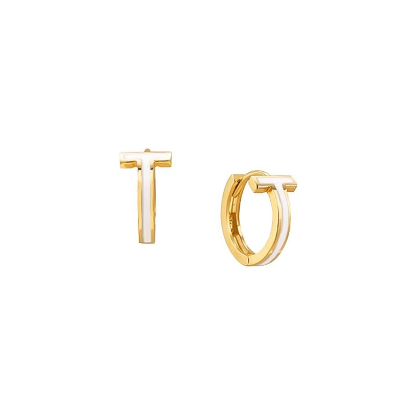 Nadine Minimalist Huggie Earrings
