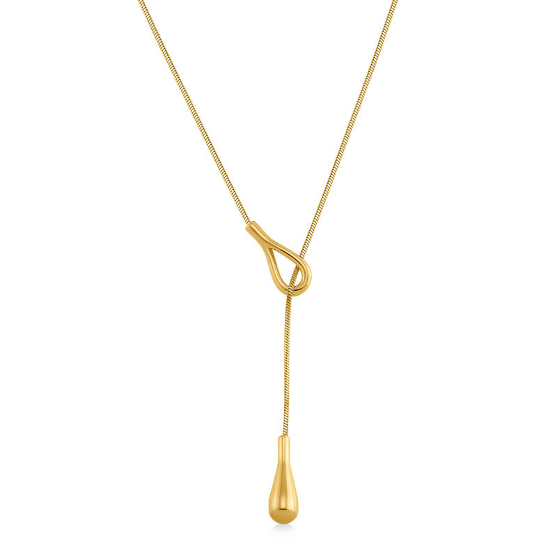 Nadine Vintage-Inspired Teardrop Necklace No. 992699