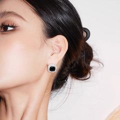 Daphne Vintage-Inspired Pavé Stud Earrings No. 420987