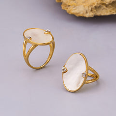 Natural Shell Geometric Statement Rings