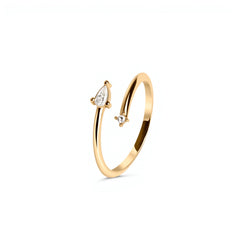 Daphne Minimalist Adjustable Ring