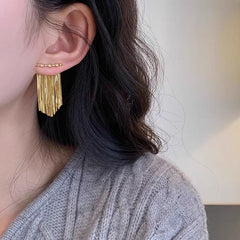Marielle Vintage-Inspired Tassel Drop Earrings