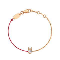 Nadine Pavé Cord Bracelet