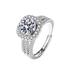 Lumière Charm Ring on a clean background