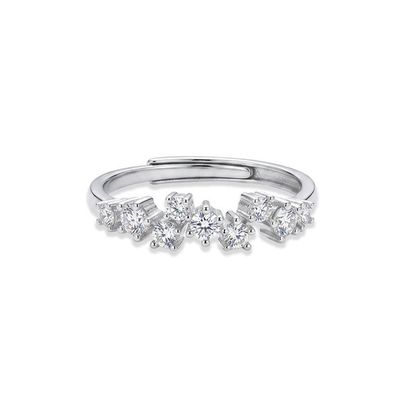Nadine Stardust Adjustable Ring