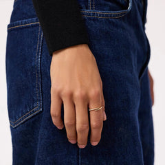 Nadine Pavé Snake Adjustable Ring