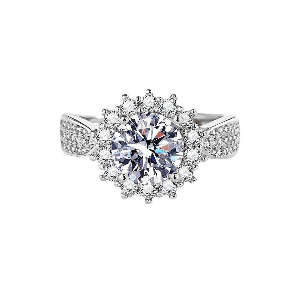Lumière Charm Ring on a clean background