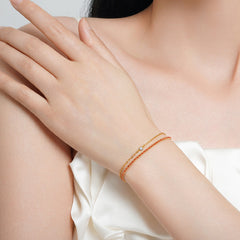 Nadine Textured Cord Bracelet