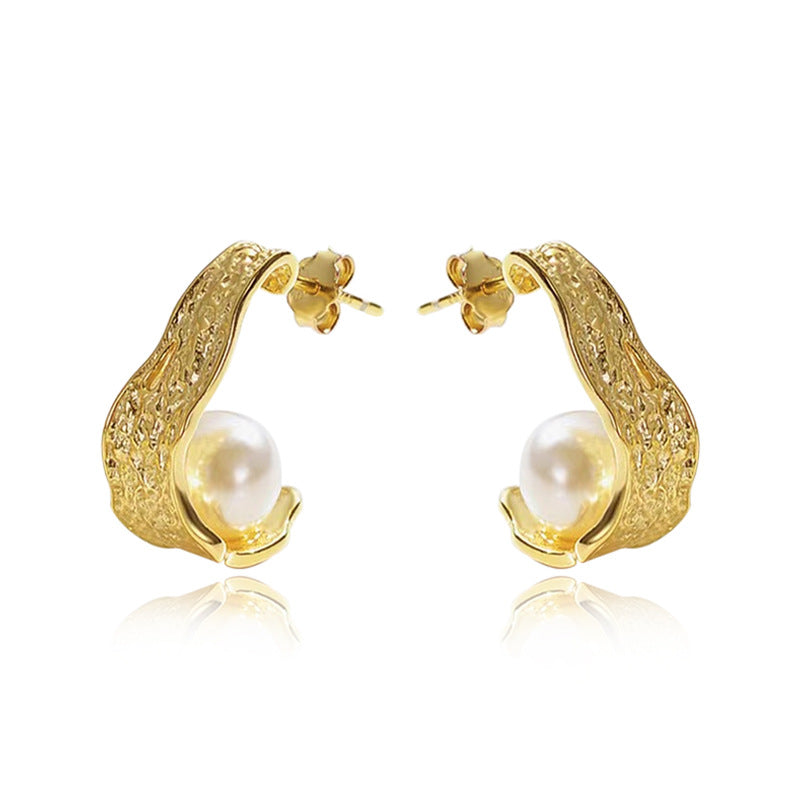 Nadine Matte Stud Earrings