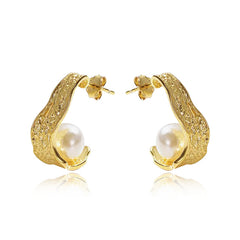 Nadine Matte Stud Earrings