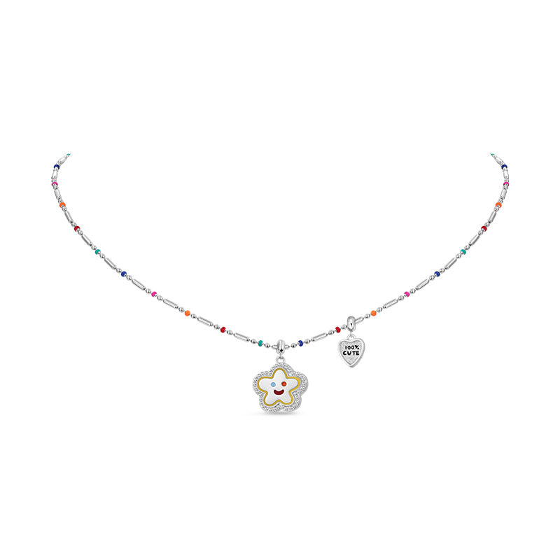 Marielle Floral Beaded Necklace