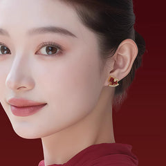 Nicolette Dainty Horse Stud Earrings