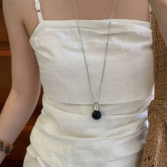 Daphne Vintage-Inspired Pearl Gourd Pendant Necklace