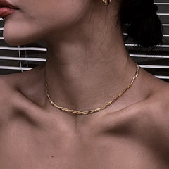 Nadine Vintage-Inspired Snake Layered Necklace