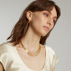 Nicolette Tassel Layered Necklace