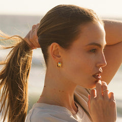 Camille Vintage-Inspired Stud Earrings No. 434171