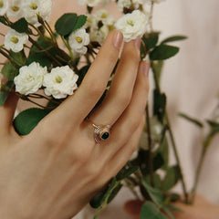 Nicolette Vintage-Inspired Adjustable Ring