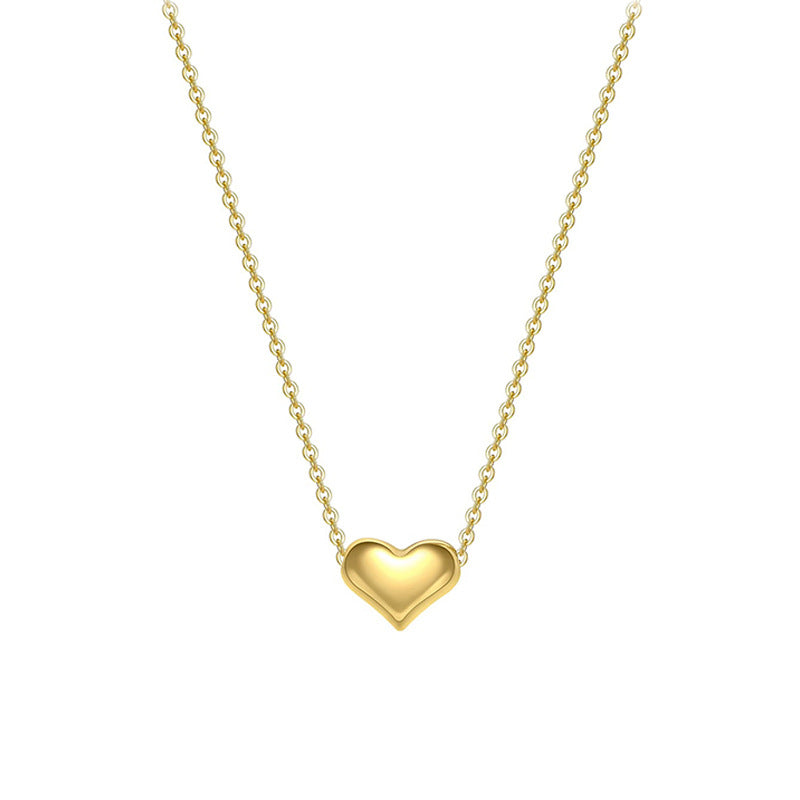 Camille Minimalist Heart Necklace