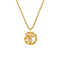 Bamboo-Link Necklace, Pearl Necklace or Bracelet