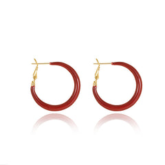 Nadine Vintage-Inspired Hoop Earrings No. 619259