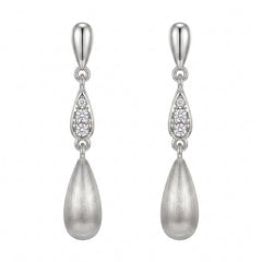 Nadine Vintage-Inspired Teardrop Stud Earrings