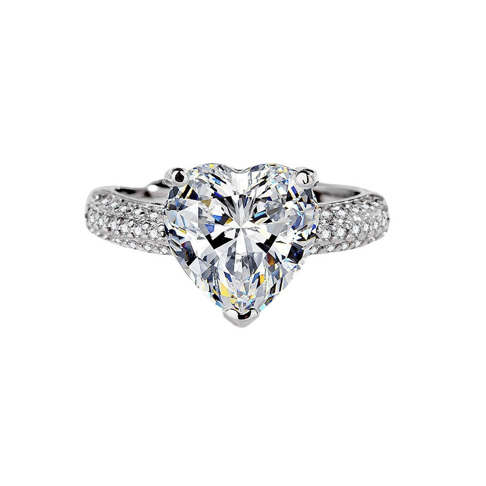 Lumière Charm Ring on a clean background