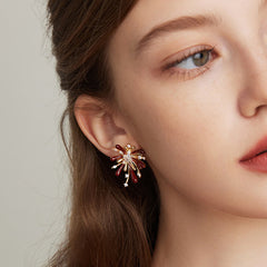 Nicolette Starburst Stud Earrings