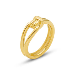 Openwork Knot Detail Ring