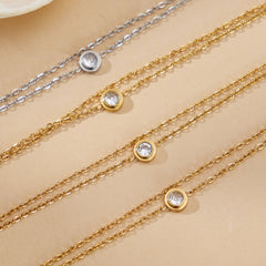 18K Gold-Plated Double-Layer Sparkling Bracelet
