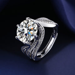 Lumière Charm Ring on a clean background