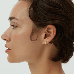 Nadine Pavé Teardrop Stud Earrings No. 518139