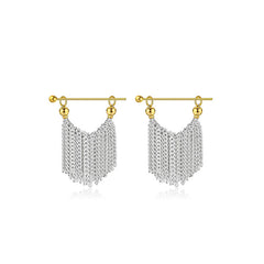Camille Vintage-Inspired Tassel Drop Earrings