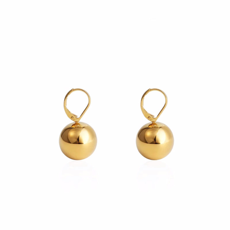 Nicolette Modern Hoop Earrings