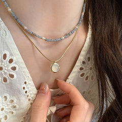 Nicolette Modern Layered Necklace