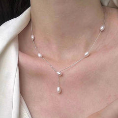 Nicolette Pearl Stardust Choker Necklace
