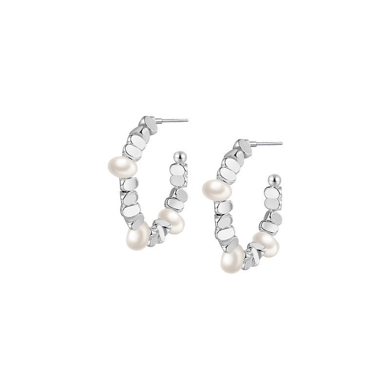 Nicolette Pearl Stud Earrings