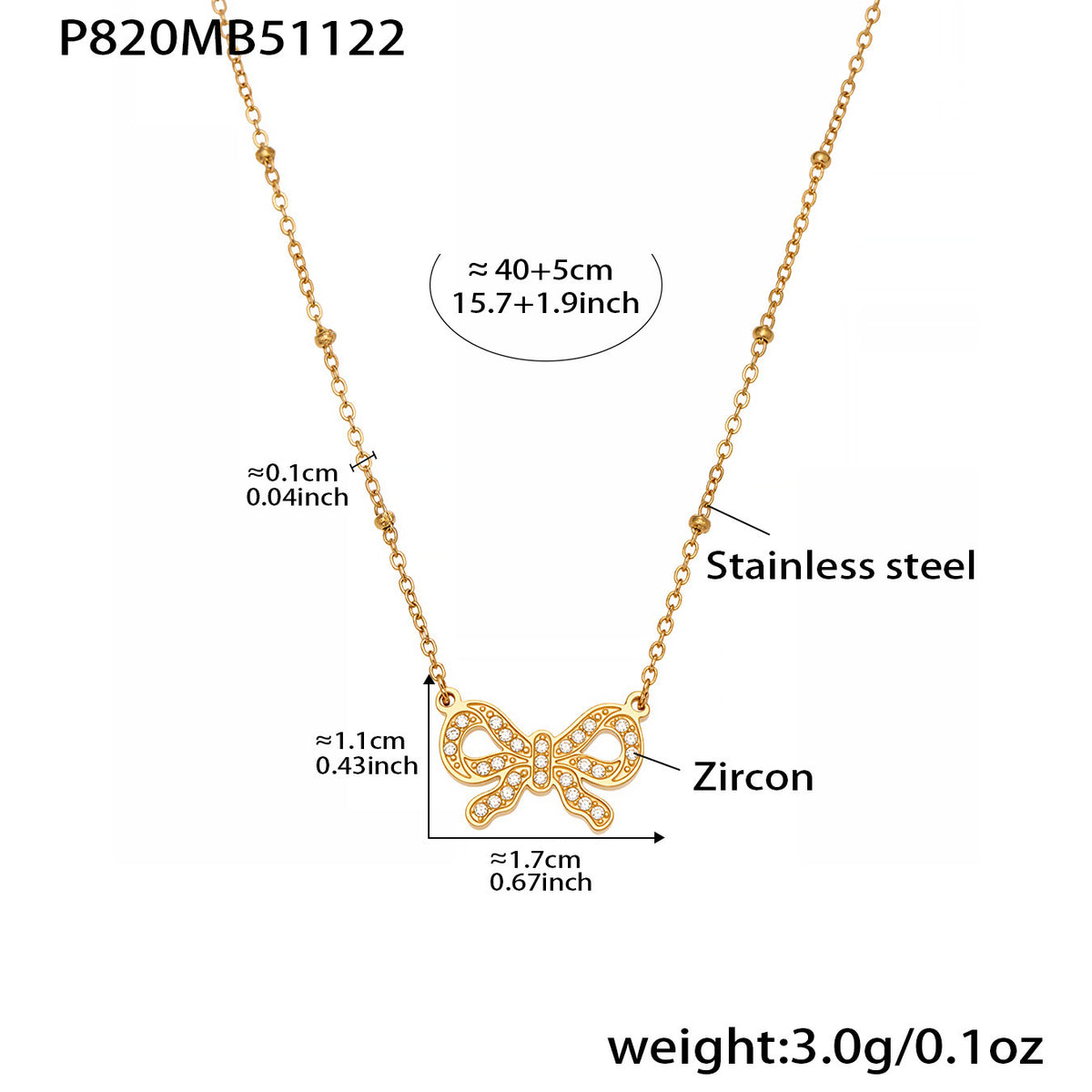Sparkling Mixed Charm Necklace