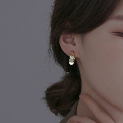 Camille Heart Drop Earrings