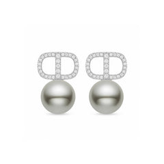 Nadine Minimalist Pearl Stud Earrings No. 918779